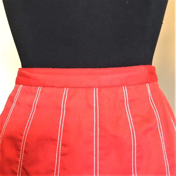 CITY DKNY stretch cotton flare skirt - Picture 3 of 9